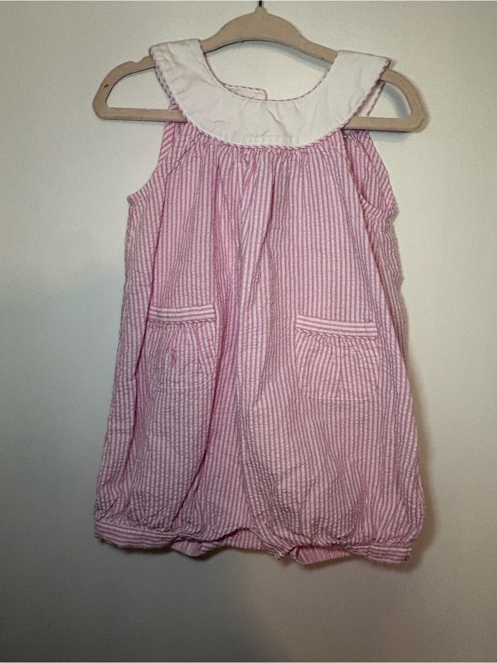 Ralph Lauren Baby Girl Bubble Romper